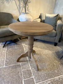 Wijntafel vergrijsd hout "Jack" 70 cm