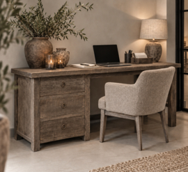 Stoer bureau "Jens" met 3 lades