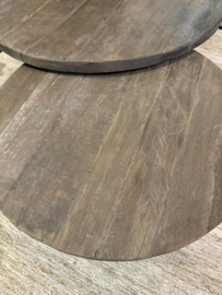 Stoere set "Jens" ronde salontafels - ronde poot