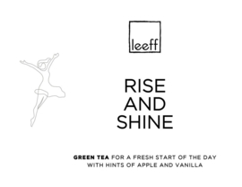 Tea giftbag - Rise and Shine -