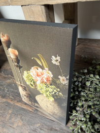 Leuk houten decobordje