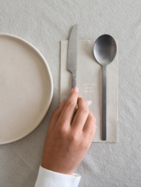 Leuke servetten -vier het leven samen-
