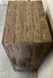 Stoere meidenkast "Levv" oud hout * LIMITED EDITION