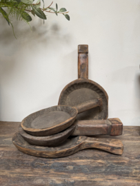 Houten lepel uniek stuk