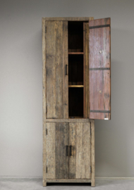 Mooi landelijke stoere badkamerkast "Levv"