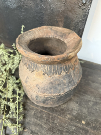 Mooie unieke  Nepalese pot