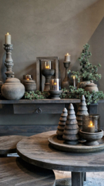 Kerstboom hout Caspar -  3 maten