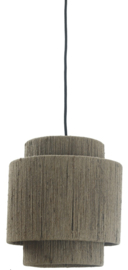 Mooie naturel jute hanglamp van PTMD