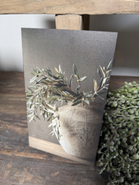 Leuk houten decobordje