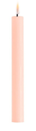 Led dinerkaars Pink 24 cm