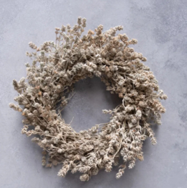 Mooi wilde lavender krans naturel 25 cm