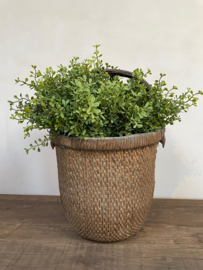 Unieke mand met hengsel