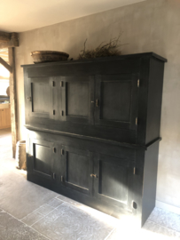 Stoere dichte kast "Jurgen" Old Black