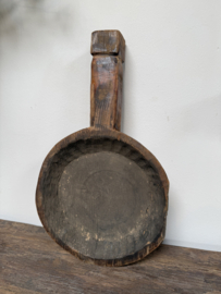 Houten lepel uniek stuk