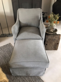 Landelijke stoere en sobere fauteuil "Timo"