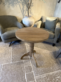 Wijntafel vergrijsd hout "Jack" 60 cm