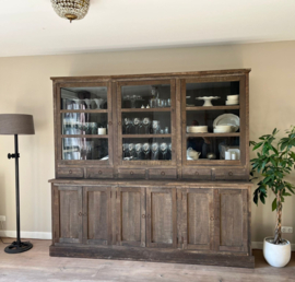 Stoere buffetkast oud hout 3 deurs "Jens"