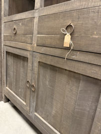 Stoere boekenkast / open kast   "Jens"