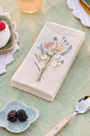 Leuke papieren servetten bloemen