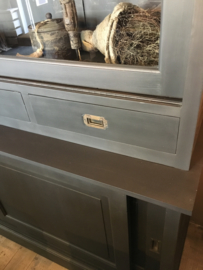 Stoere landelijke buffetkast met schuifdeuren 170 cm "Zenna"