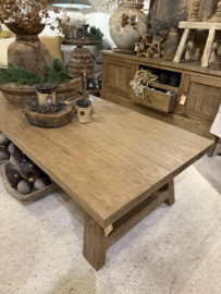 Salontafel "Bente" met A-poot 120 & 150 cm