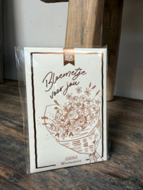 Geurzakje - bloemetje voor jou
