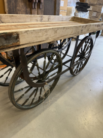 bloemenkar - serveerwagen - marktkar