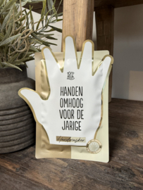 Handmasker - handen omhoog