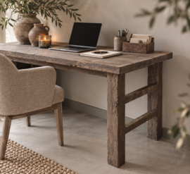 Stoer bureau "Jens" met 3 lades