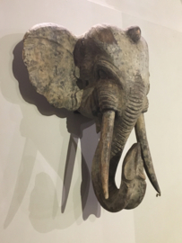 Heel gaaf oud unieke olifant van hout