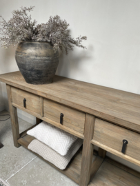 Prachtige sidetable "Jack" met 4 lades