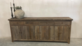 Heel stoer dressoir "Jens" vergrijsd hout