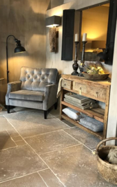 Robuuste  sidetable "Bas" 120 cm met 3 lades