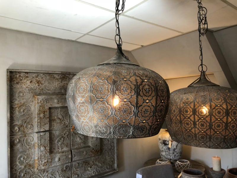 Margaret Mitchell Zeg opzij Afleiden Prachtige hanglamp metaal | plafondlampen | Landelijk at Home