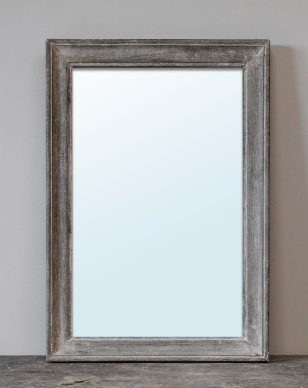 Saai maaien Gewoon doen Mooie spiegel vergrijsde rand | Spiegels | Landelijk at Home