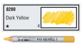 KIN Wax aquarel Dark yellow No. 4