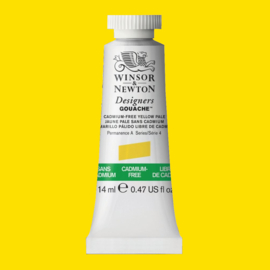 W&N Designers Gouache Cadmium FREE Yellow pale  907-serie 4