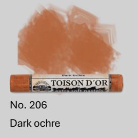 Koh-I-Noor Extra soft pastel No. 206 dark Ochre