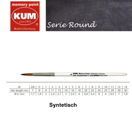 KUM Round brush p/st. (prijs vanaf)