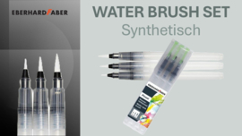 Eberhard Faber Waterpenseel set  3 maten s, m, l