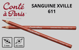 Conté  à Paris Schetspotlood 611 Sanguin XVIIIe (per stuk)