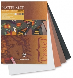 Clairefontaine Pastelmat 30x40 in 4 tinten donker 