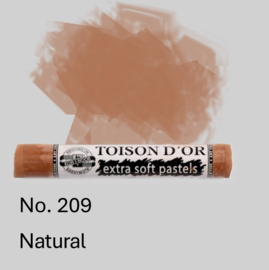 Koh-I-Noor Extra soft pastel No. 209 Natual Sienna