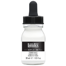 Liquitex Acrylic ink TITANIUM WHITE 30ml.