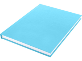 Dummy  A5 Wit papier-hard cover Pastel blauw 80 vel