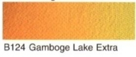 B124-Gamboge lake ex. (OH watercolour 6ml tube)