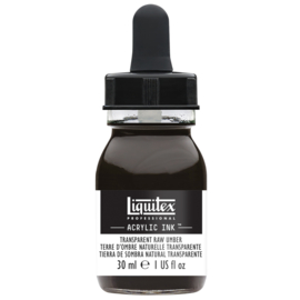 Liquitex Acrylic ink TRANSPARENT RAW UMBER 30ml.