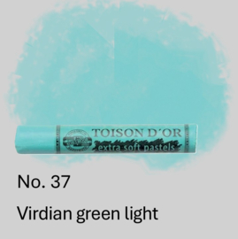 Koh-I-Noor Extra soft pastel No. 37 Virdian Green Light