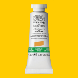 W&N Designers  Gouache Cadmium FREE Yellow   890-serie 4