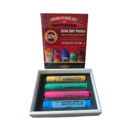 Extra soft pastel promo Set 4  stuks